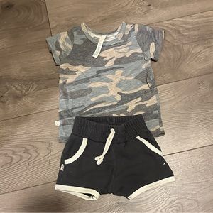 2T childhoods clothing top and shorts